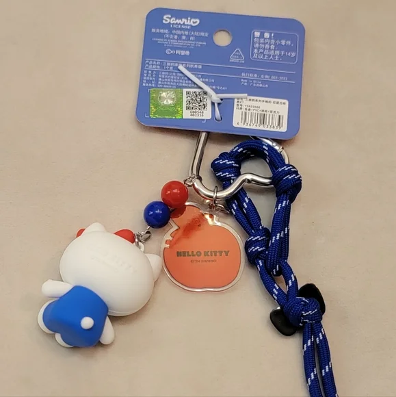 NEW Hello Kitty keychain purse dangler charm Sanrio - Picture 6 of 6